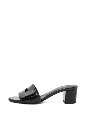 Hermès Pre-Owned View heeled sandals - Black