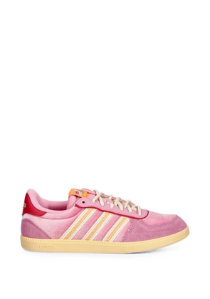 adidas velvet panelled sneakers - Pink