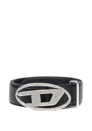 Diesel logo buckle belt - Black