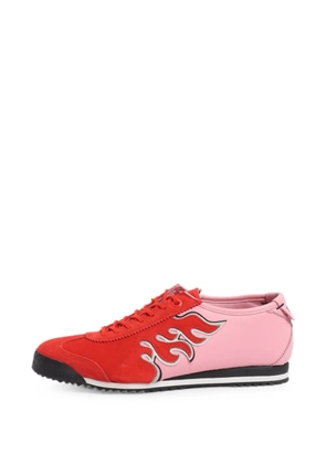 Onitsuka Tiger flame-detail sneakers - Pink