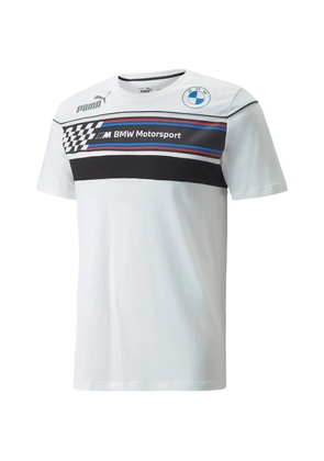 PUMA BMW Motorsport logo-print T-shirt - White