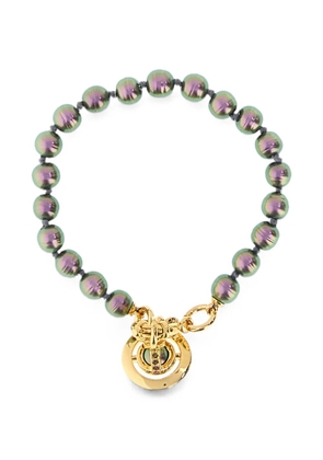 Vivienne Westwood Aleksa Orb-pendant embellished bracelet - Gold