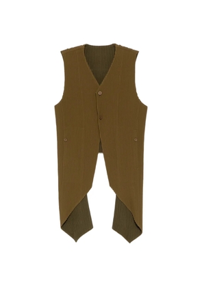 Homme Plissé Issey Miyake pleated vest - Green
