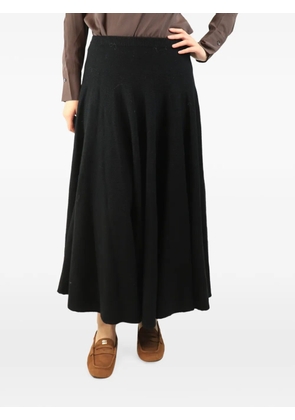 Marni Pre-Owned wool midi skirt - Black