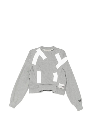 Maison MIHARA YASUHIRO tucked tape-detail sweater - Grey