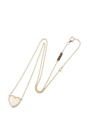 Van Cleef & Arpels Pre-Owned 2010s Lucky Alhambra heart-pendant necklace - Gold