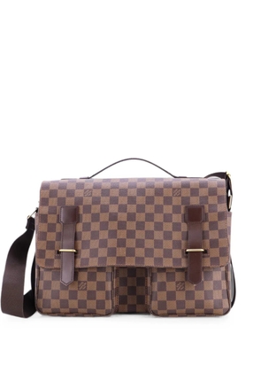 Louis Vuitton Pre-Owned Broadway Bag Damier crossbody bag - Brown