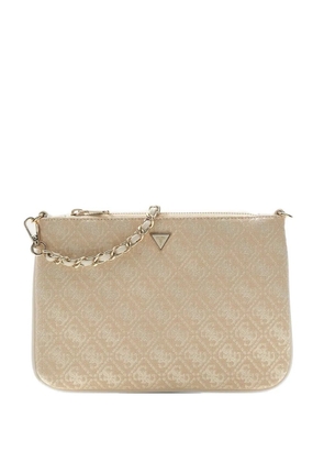 GUESS USA 4G jacquard logo-plaque tote bag - Neutrals