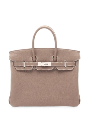 Hermès Pre-Owned 2022 Birkin 25 Togo handbag - Neutrals