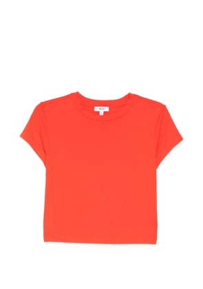 AGOLDE Adine shrunken T-shirt - Red