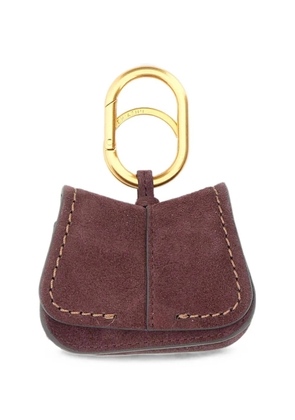 GIANNI CHIARINI Helena suede charm - Brown