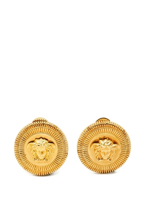 Versace Pre-Owned Versace Medusa Biggie earrings - Gold
