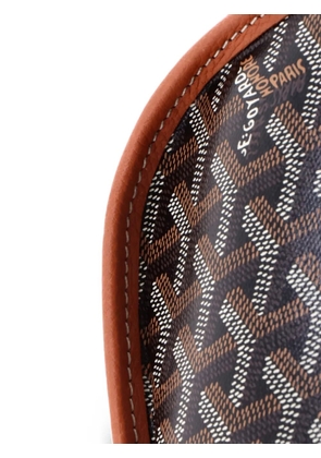 Goyard Pre-Owned Belvedere III Messenger Bag Coated Canvas with Leather PM crossbody bag - Brown