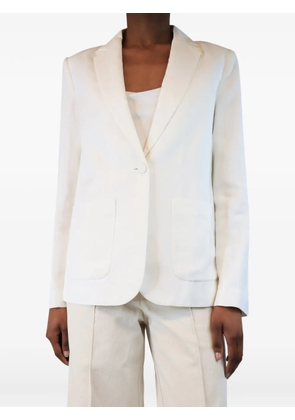 Bonpoint single-breasted blazer - White
