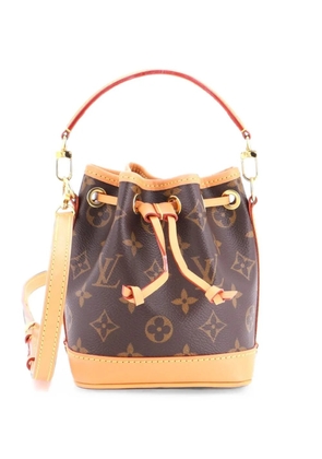 Louis Vuitton Pre-Owned Noe NM Handbag Monogram Canvas Nano bucket bag - Brown