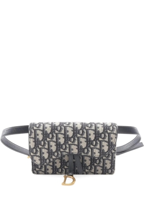 Christian Dior Pre-Owned 2010s Saddle Oblique belt bag - Neutrals