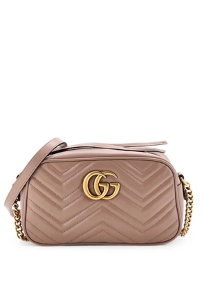 Gucci Pre-Owned GG Marmont Shoulder Bag Matelasse Leather Small crossbody bag - Neutrals