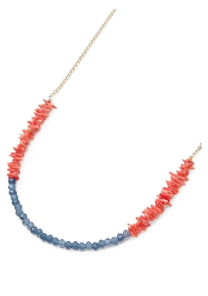 Undercover beaded chain necklace - Gold