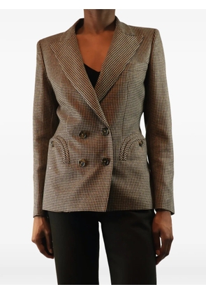 Blazé Milano Charmer check blazer - Neutrals