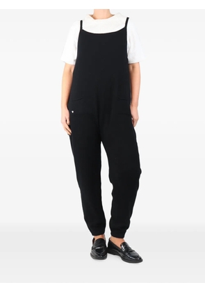 BAMFORD sleeveless cashmere jumpsuit - Black
