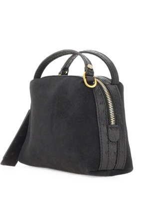 GIANNI CHIARINI Alifa suede handbag - Black