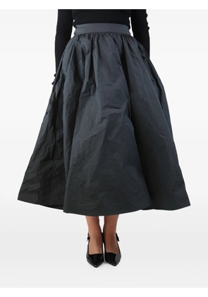 Apuntob taffeta maxi full skirt - Black