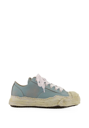 Maison MIHARA YASUHIRO Hank leather sneakers - Blue