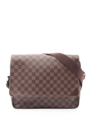 Louis Vuitton Pre-Owned 2012 MM Shelton Damier Ebène shoulder bag - Brown