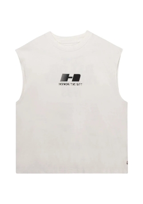 Honor The Gift Frequency graphic-print tank top - Neutrals