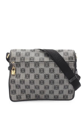 Loewe Pre-Owned 00s Anagram messenger bag - Grey
