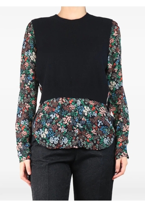 Veronica Beard layered-design sweater - Black