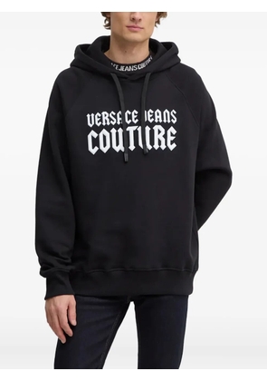 Versace Jeans Couture raglan-sleeve hoodie - Black