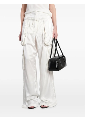B1ARCHIVE drawstring-waist cargo pants - Neutrals