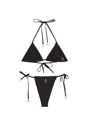 Juicy Couture fruit-charm bikini - Black