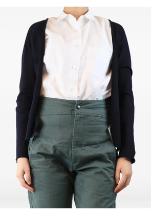 Apuntob open-front cardigan - Blue