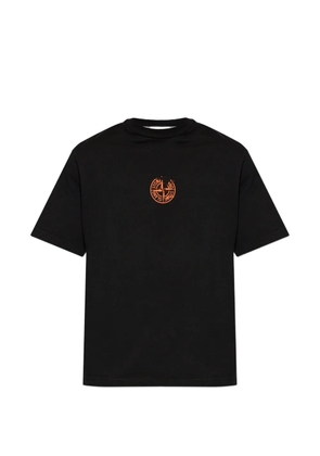 Stone Island logo-print T-shirt - Black