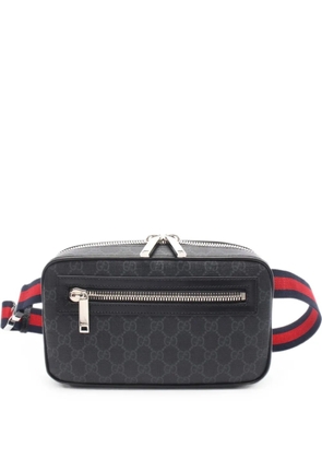 Gucci Pre-Owned 2010s GG Supreme belt bag - Black