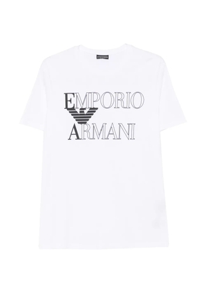 Emporio Armani logo-print T-shirt - White