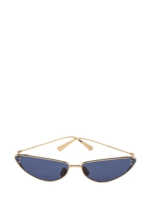 Christian Dior Pre-Owned B1U cat-eye sunglasses - Gold