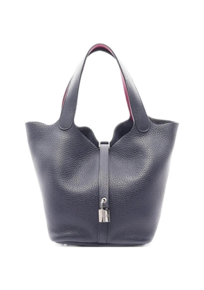 Hermès Pre-Owned 2017 Picotin Lock MM handbag - Blue