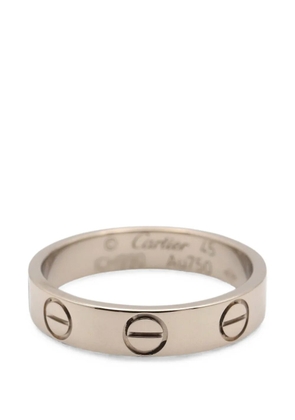 Cartier 2010s mini Love ring - Silver