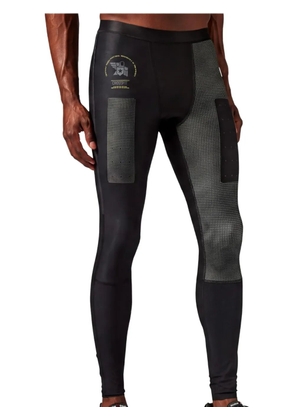 Reebok logo-print compression leggings - Black