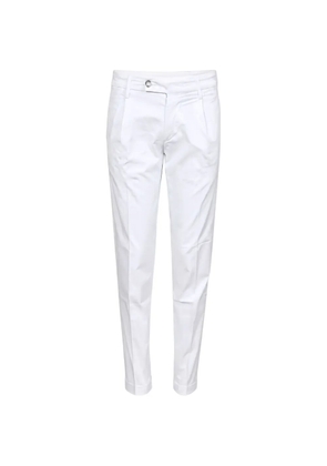 Re-Hash pleated trousers - White