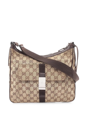 Gucci Pre-Owned 00s GG canvas shoulder bag - Neutrals