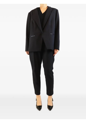 Veronica Beard zip-pocket suit set - Black