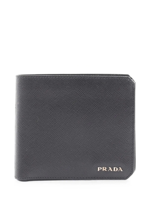 Prada Pre-Owned 2010s Saffiano bi-fold wallet - Black