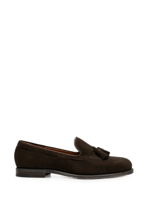 Alden tassel-detail leather loafers - Brown