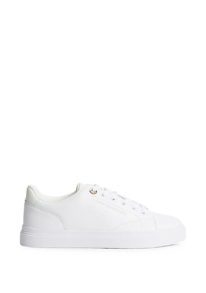 Tommy Hilfiger logo-print sneakers - White