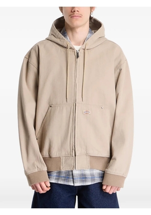 DICKIES canvas hooded jacket - Neutrals