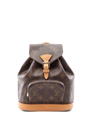Louis Vuitton Pre-Owned 2000 mini Monogram Montsouris backpack - Brown